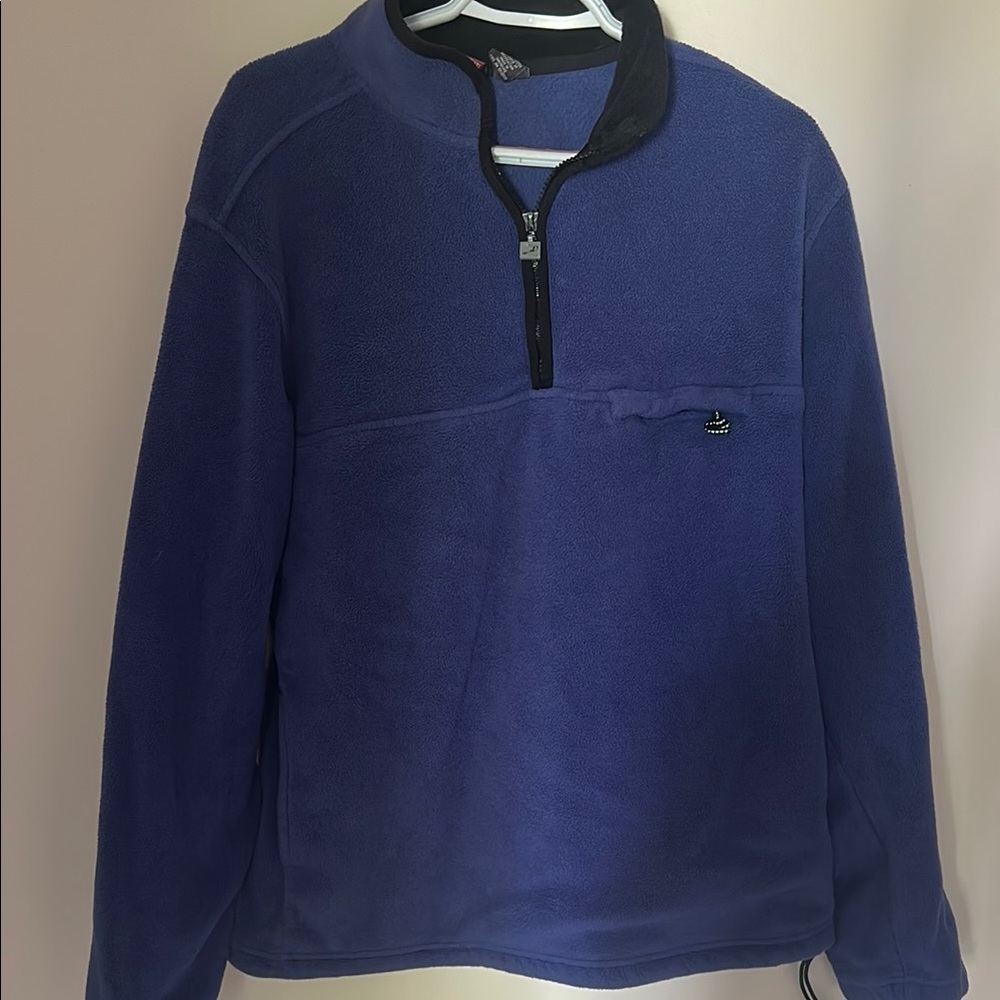 Women’s Blue Fleece Pullover